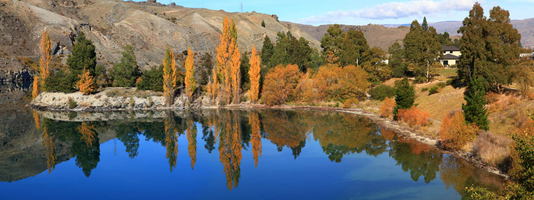 Dunstan Lake, Cromwell, New Zealand