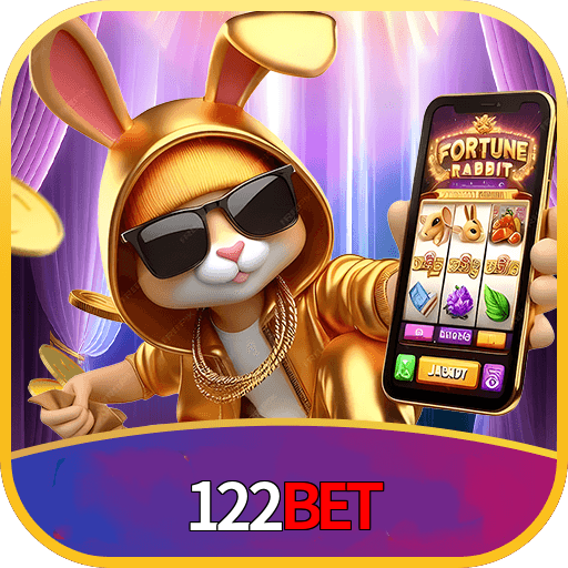 Imagem promocional da 122bet mostrando a plataforma e suas vantagens